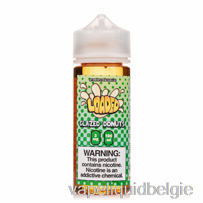 Vape Vloeibare Geglazuurde Donut - Geladen E-vloeistof - Meedogenloos - 120 Ml 3 Mg